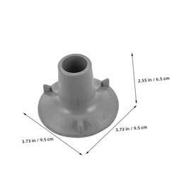 SAFIGLE 2Pcs Suction Cup Feet Pads for Shower Chair Toilet Seat Heavy Duty Rubber Cap with High Visibility Powerful Grip for Bathroom Safety Stability Smooth Surfaces