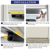 Ginchain Garage Door Seal Bottom Rubber, Garage Door Seal Bottom