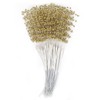 100Pcs Pearls Sticks Wearable ABS DIY Decoration Accessories for Wedding