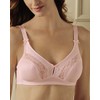 Collections Etc 2-Pack Instant Shaping by Plusform Keyhole Bra 42D