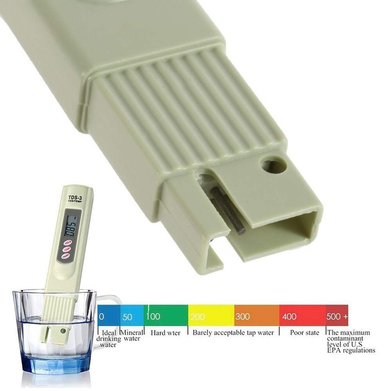 Gasea LCD TDS 3 Meter Drinking Water Quality Digital Temperature