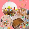Guiqulai 50 Pcs Mini Jesus Figure 5 Colors Little Jesus