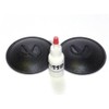 2 Infinity 3.5" Logo Dust Cap Kit with Adhesive