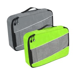 Packing Cubes for Suitcases,SWEDOU 2pcs Travel Packing Cubes Large Luggage Cubes Clothes Storage Oragniser Bags Mesh Waterproof Travel Cubes for Holiday -GreyGreen