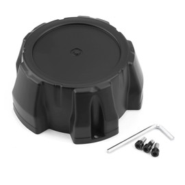 Rheedal 1Pc 138MM Center Cap for ION Alloy Wheel Rim Replacement C101713 11531580F-4 C202204 Hub Cap, Matt Black 5 Lug Wheel Cover.