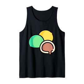 Really Like Mochi Sweet New Year Dessert Tank Top
