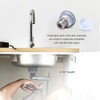 VARNAHOME 3-1/2 Deep Cup Kitchen Sink Drain Assembly, 304 Stainless
