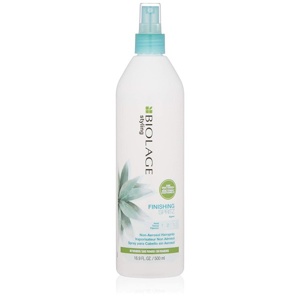 BIOLAGE Styling Finishing Spritz Non-Aerosol Hairspray | Texturizing Hairspray That Locks Style In Place | Firm Hold | Paraben-Free | For All Hair Types