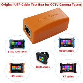Network Cable Test Box Original UTP Cable Test Box for CCTV Camera Tester Detect Faulty Point of RJ45 Network Cable Connector