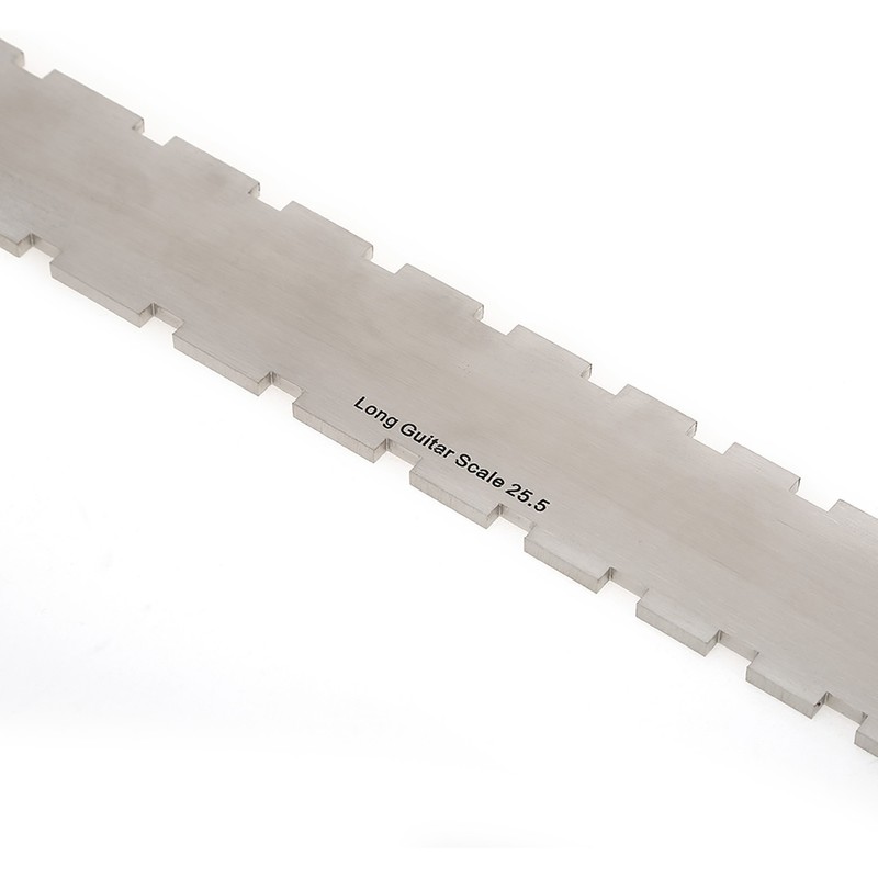 Guitar Neck Notched Straight Edge Ruler String Action Height Gauge