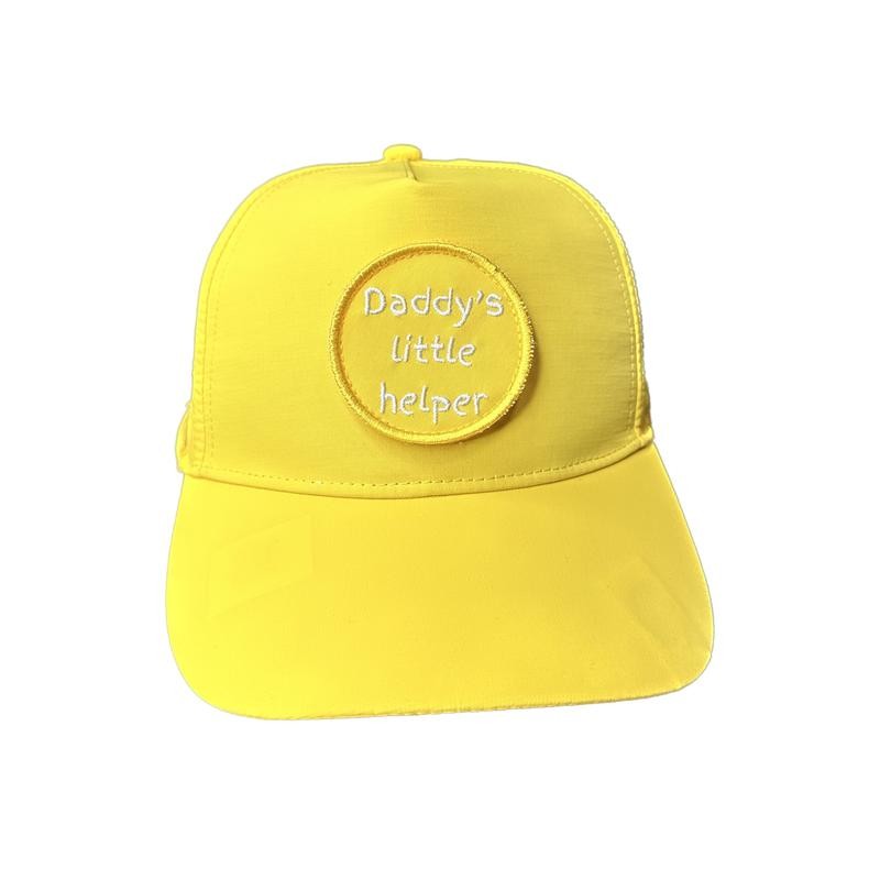 Youth Baseball Style Hat with interchangeable logos and led lights