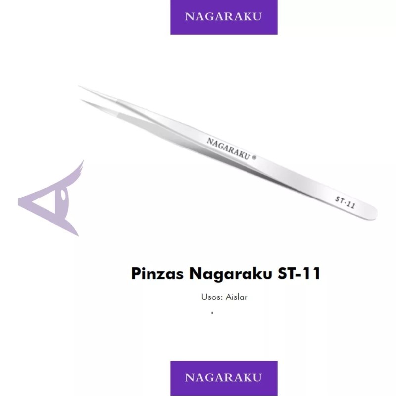 Nagaraku Pinzas De Pestañas Para Posicionar Nagaraku St-11