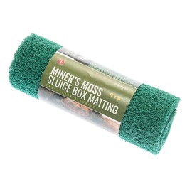Sluice Monkey Green Miner's Moss Sluice Box Matting, 12"x 36" 10mm Thick