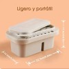 Lavabo Multifunción para Pinceles con Paleta y 18 Pozos, de
