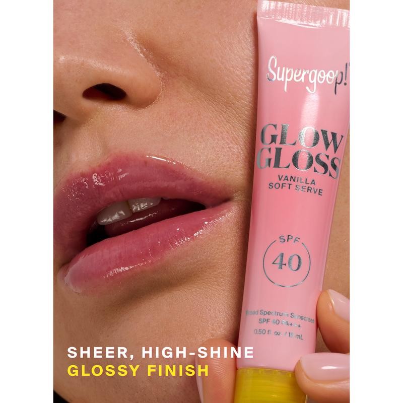 Glow Gloss SPF 40 Lip Balm:_Vanilla Soft Serve