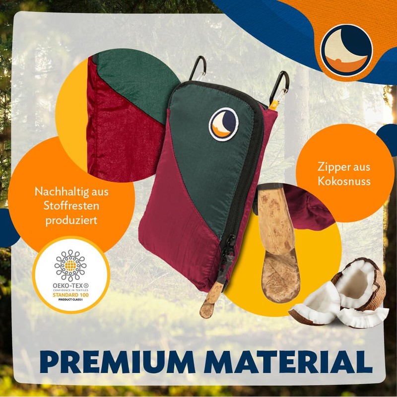 Ticket to the Moon Travel Cube S - Dark Green