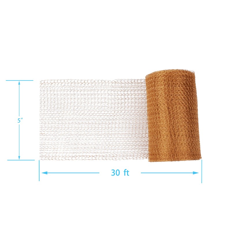 Copper Mesh - 5 Inches x 30 ft, 100% Pure