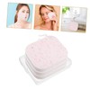 FOMIYES Face Cleanser Puff Portable Makeup Remover Pads Household Exfoliating