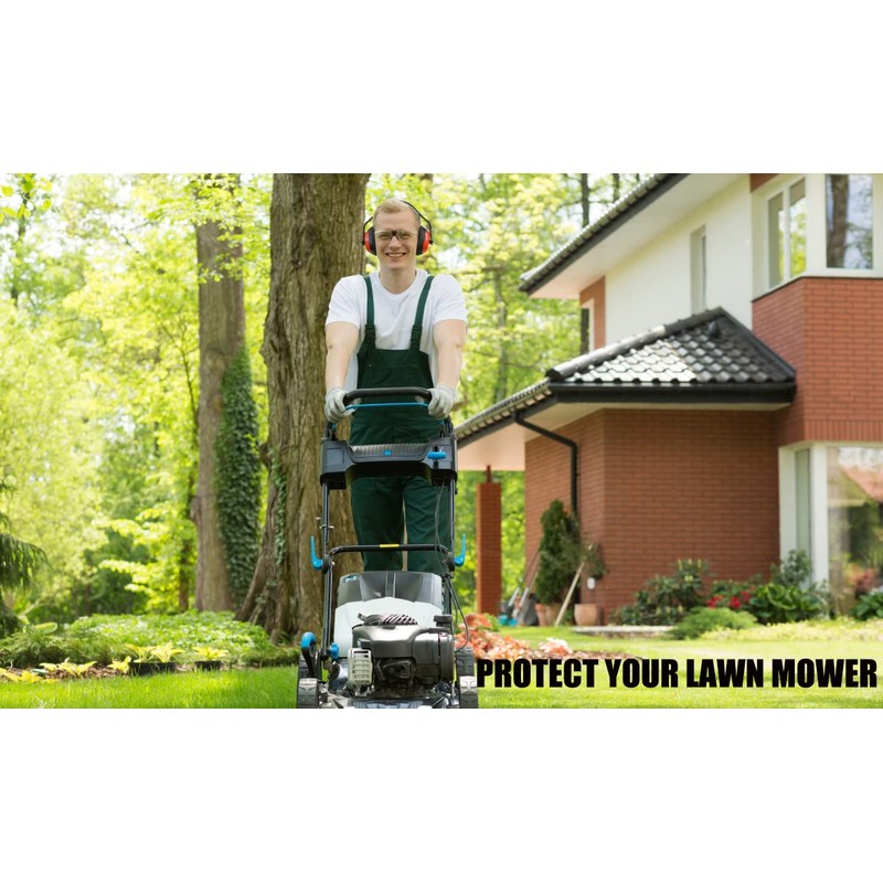 NEAGLORY Outdoors Lawn Mower Cover, Heavy Duty 210D Oxford Waterproof,