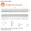 French Cleat Hanger 10 Inch - 6 Pairs, Z Bar