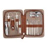 Pro MAN-I PEDI 17-Piece Manicure Pedicure Grooming Kit for Men