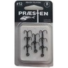 Praesten Treble Hooks – 8 Treble Hooks, Size: 12
