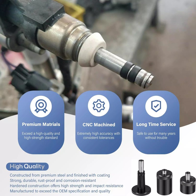for GM 34720 Injector Seal Installer Kit 8Pcs Fit for