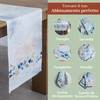 Maison d' Hermine Spring/Summer Table Runner, 100% Cotton, Decorative Easter