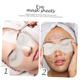 FOMIYES Simplify Eye Care: 400pcs Cotton Eye Mask Sheets Thin Gentle and Disposables for Occasion