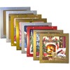 Pack Of 10 Christmas Greeting Card Joy & Season's Greetings10
