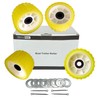 UANOFCN 4 Pcs 5" X 3" Boat Trailer Wobble Rollers