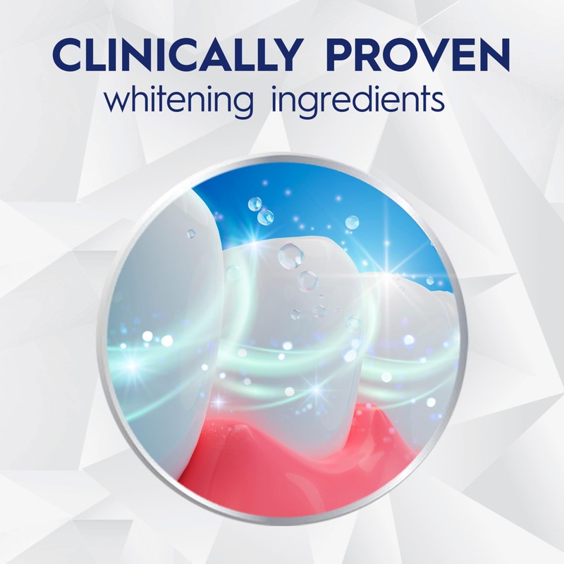 Crest 3D White Brilliance Blast Teeth Whitening Toothpaste, 4.6 oz,