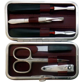 Tenartis 6-Piece Manicure Case Made of Genuine Leather