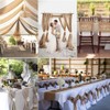 30cm x 10m Hessian Table Runner - BIT.FLY Burlap Fabric