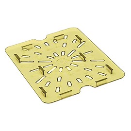 Cambro High Heat Polycarbonate GN Drain Plate - 1/2