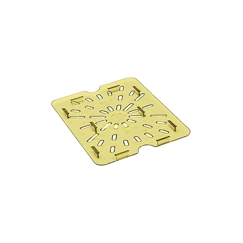 Cambro High Heat Polycarbonate GN Drain Plate - 1/2