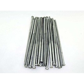 Lexar Industrial (30) Galvanized Hex Head 3/8 x 12inches Lag Bolts Wood Screws