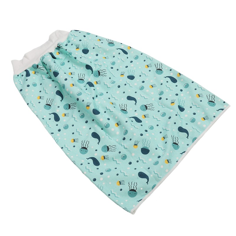 Adult Diaper Skirt Wearable Incontinence Mat Washable Cotton Cloth Reusable
