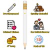 Vusnud 50Pcs - Bridal Shower Sharpened Half Pencils with Erasers,