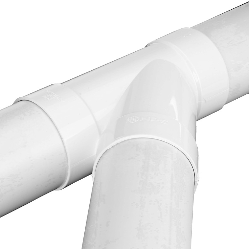 NDS 4P08 PVC S&D 45° Wye, 4-Inch, for Hub X