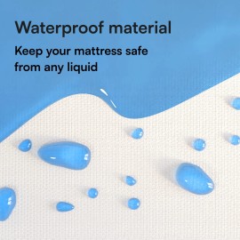 Niagara Sleep Solution Extra Soft Waterproof Queen Mattress Protector, 60x80 ...