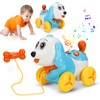 Baby Musical Puppy Toys, Learning Educational Dog Toys for Toddlers,