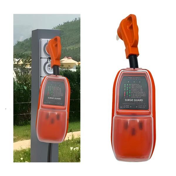 Sylvil RV Surge Protector, 50 Amp RV Circuit Analyzer Surge