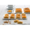 Lékué Gourmet Financier-Form, Silikon, schwarz, 20 Mulden, 1 Stück