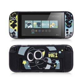 GeekShare Protective Case Compatible with Switch 2, Hard PC Slim Dockable Shell Cover Designed for Switch 2025 Game Console and Joy Con Controllers - The HEI Serie