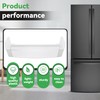 KUAFU WR71X10409 Replacement Refrigerator Door Shelf Bin Compatible with GE