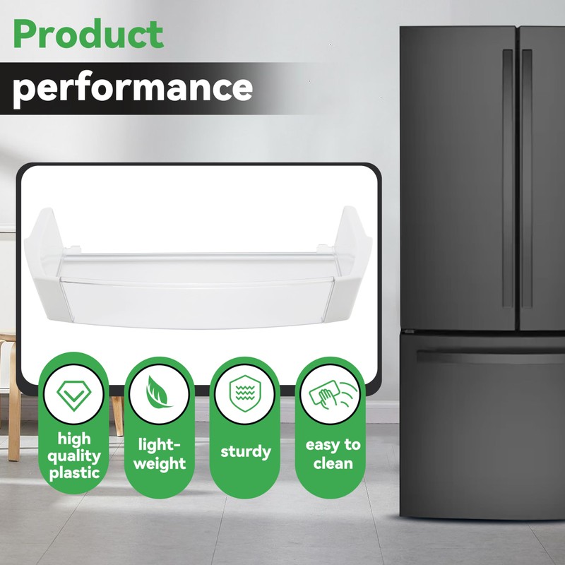 KUAFU WR71X10409 Replacement Refrigerator Door Shelf Bin Compatible with GE