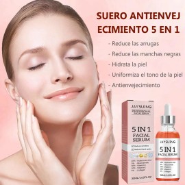 Sérum Facial 5 En 1 Jaysuing Con Ácido Hialurónico Y Vitamin