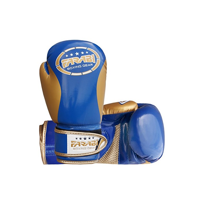 Farabi Kids Boxing Gloves Shiny Champ Training Gloves 2oz 4oz