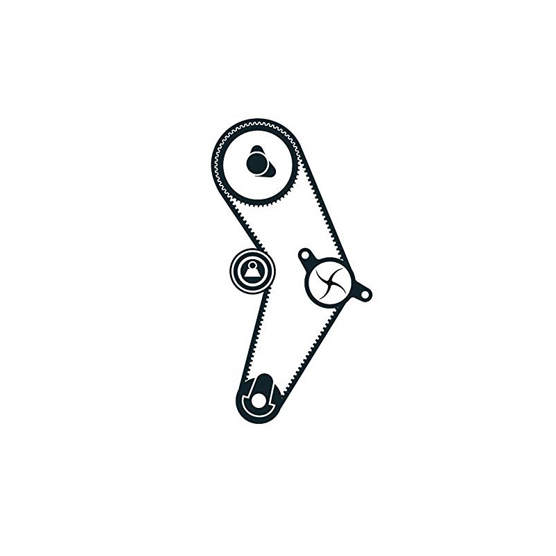 SKF VKMA 02210 Timing belt kit